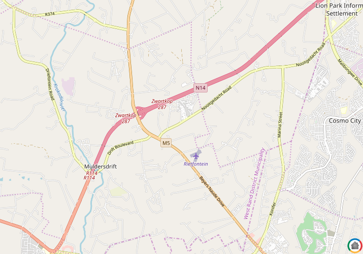 Map location of Greengate
